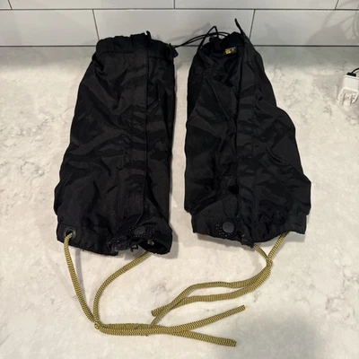 Moutain Hard Wear 男式黑色中号绑腿户外冒险  — 第 1/4 张图片