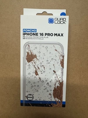 Quad Lock Regenschutz für IPhone 16 Pro Max - Bild 1 von 4