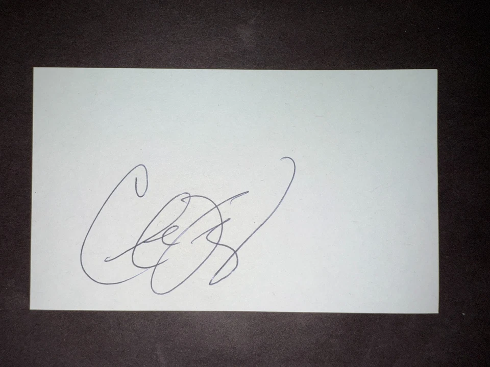 Caleb Joseph, ORIOLES (2014 Debut) SIGNED 3x5 Index Card (HS) - Image 1 of 1