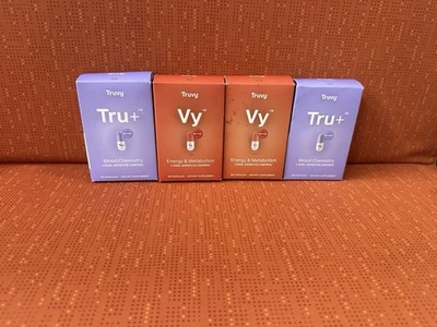Truvy TRU+ & VY **NEW** Formula Weight Loss-4 Week Set Lot Of 2 Each - Image 1 of 2