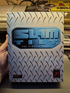 SLAM TILT THE PINBALL GAME X COMMODORE AMIGA SU FLOPPY DISK BOX ORIGINALE 1200 - Zdjęcie 1 z 17