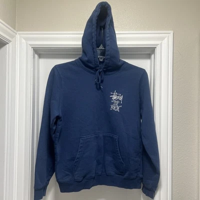 Sudadera con capucha Stussy “Top Form” azul marino - mediana para hombre Foto 1 de 4
