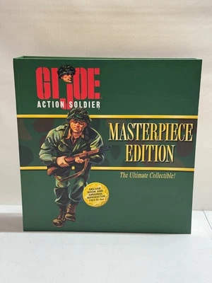 GI JOE AFRO-AMERICANO AÇÃO SOLDADO OBRA-PRIMA EDIÇÃO 1996 VINTAGE NOVO - Imagem 1 de 4