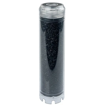 PURWAY CRYSTAL GROUP® Cartucho PLA 10" CARBON carbón activo granulado filtro de agua carbón activo