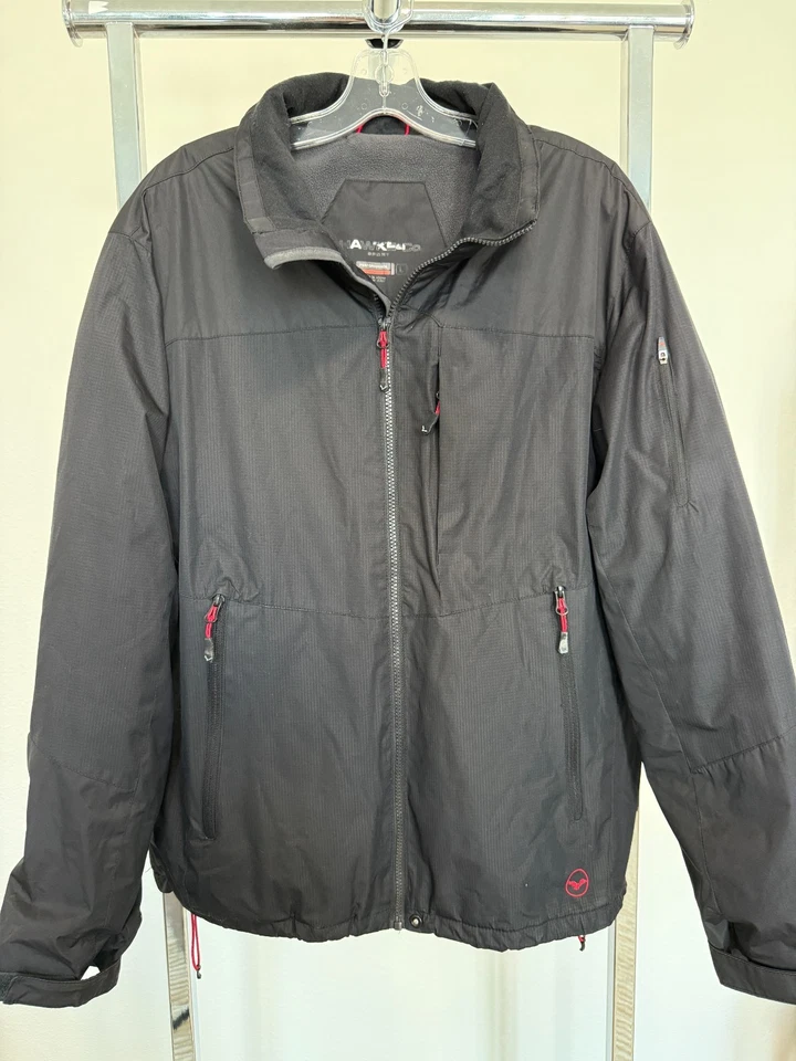 Hawke & Co Softshell Performance Fleece Lined Jacket Water Resistant Mens Size L - Image 1 of 4