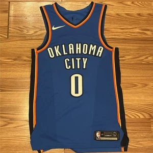 Nike Aeroswift Russell Westbrook #0 Oklahoma City Thunder Authentic Jersey 40 S - Picture 1 of 6