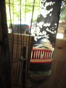 J-INTERNATIONAL Vintage WASHINGTON D.C. THE CAPITAL Men's NECK TIE - Handmade - Picture 1 of 3