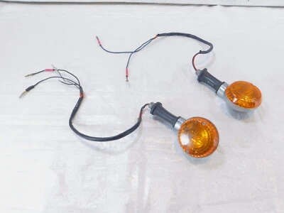 Indicador de señal de giro trasero izquierdo/derecho personalizado Yamaha SR400 Virago 750 VStar 1100 Foto 1 de 4