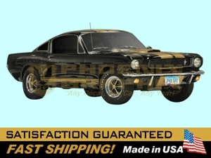 Mustang Shelby GT350H 1966 calcomanía rockera inferior kit a rayas Shelby con licencia - Imagen 1 de 1