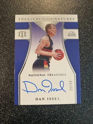 DAN ISSEL 2021-22 TESOROS NACIONALES PRECIADO AUTÓGRAFO AUTOMÁTICO/49 Foto 1 de 2
