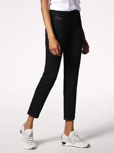 $265 Designer Rare DIESEL Women's Stretch Regular Slim Straigth Jeans Denim 28 - Picture 1 of 8