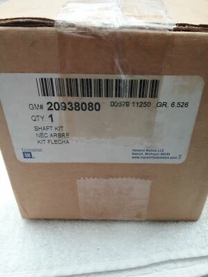 GM NOVO 04-12 CHEVROLET MALIBU PONTIAC G6 SATURN AURA EIXO INTERMEDIÁRIO 20938080 - Imagem 1 de 2