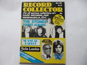 RECORD COLLECTOR MAGAZINE - MAY 1983 - THE BEATLES JULIE LONDON ROLLING STONES - Picture 1 of 1