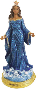 Orisha déesse de la mer 8" Yemaya statue santeria Lucumi dieu africain religion yoruba