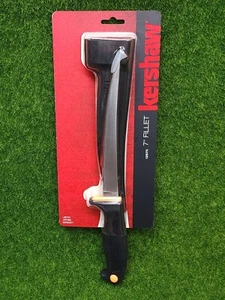Kershaw 7" Clearwater Fishing Fillet Knife Blade Polymer Handle w/ Sheath  1257X - Picture 1 of 2