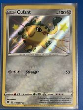 Cufant SV090/SV122 Shining Fates Shiny Vault Holo Rare Pokémon NM  + Card Saver
