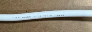 6ga (133/27 str) TC TIPO D PVC MIL-I-16878/3 (BIANCO) - Foto 1 di 2