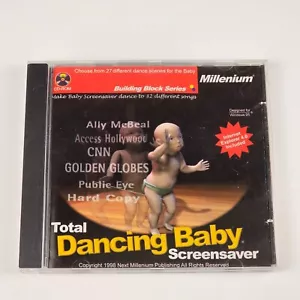 Total Dancing Baby Screensaver For Windows 95/98 Ally McBeal CNN Golden Globes - Picture 1 of 4