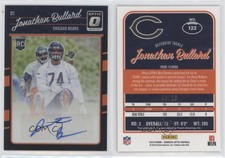 2016 Donruss Optic Black Signatures /25 Jonathan Bullard #122 Rookie Auto RC