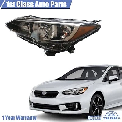 Headlight Driving Headlamp Driver Left Side For 2017-22 Subaru Impreza - Image 1 of 4