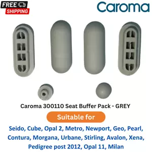 CAROMA 300110 SEAT BUFFER PACK FITS SEIDO CUBE OPAL 2 METRO NEWPORT GEO & PEARL - Picture 1 of 1