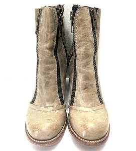 Freebird Balboa Brown Leather Boots Sz 8 Women - Picture 1 of 11