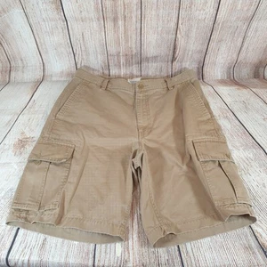 Gap Standard Cargo Shorts Herren Beige Utility Baumwolle Combat Outdoor W33 L10 - Bild 1 von 19