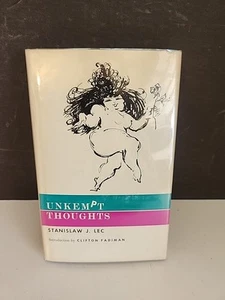 Ungepflegte Gedanken, Stanislaw J. Lec. Erstausgabe Martinspresse Maylar 1962 - Bild 1 von 8