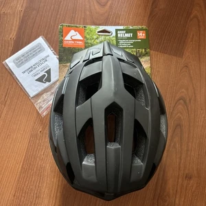 Casco de bicicleta Ozark Trail para adultos negro 22 Vent casco de ciclismo NUEVO - Imagen 1 de 5