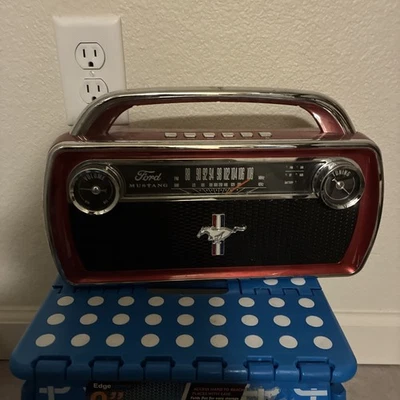 Radio Altavoz Bluetooth Estéreo Inalámbrico Recargable ION Mustang - Raro Foto 1 de 2