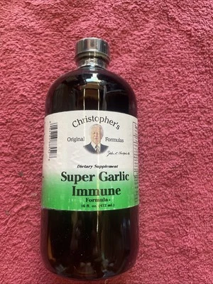 NUEVO Jarabe Inmune Dr. Christophers Original Formulas Super Ajo 16 OZ Sellado Foto 1 de 4