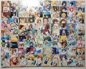 Lot of 100 Weiss Weiβ Schwarz Da Capo Trading Card set - Imagen 1 de 2