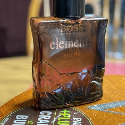 Boss Elements de Hugo Boss Eau De Toilette Mini 0,17 OZ Muestra Tamaño de Viaje Sin Caja Foto 1 de 3