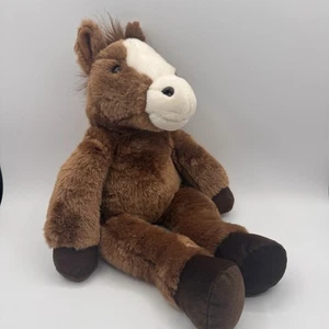 Build A Bear Workshop Brown Stuffed Plush Pony Horse BAB Chocolate - Picture 1 of 7