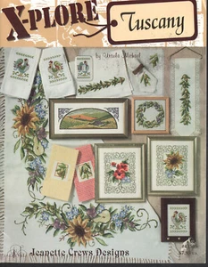 X-Plore Tuscany Counted Cross Stitch Booklet by Jeanette Crews Designs © 2005 - Picture 1 of 1