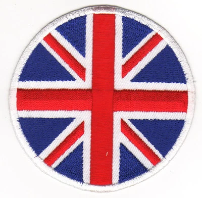 BP BRAUNERT PATCHES au73★Flagge UK Union Jack Großbritannien Aufnäher Bügelbild Patch 7,5 x 7,5 cm