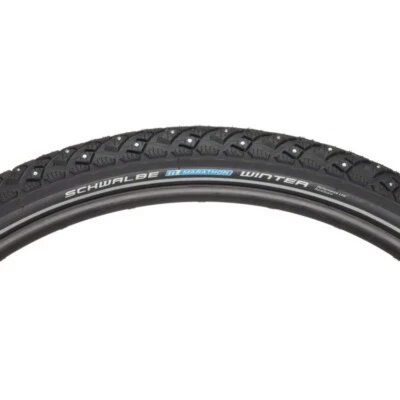 Schwalbe Marathon Winter Plus Tire 29x2.0 Clincher Black/Reflect 208 Steel Studs - Image 1 of 2