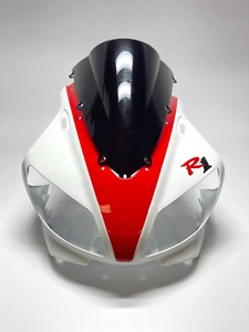 ZXMT Front Nose Cowl Upper Fairing Fit YZF-R1 98-01 New White - Picture 1 of 8