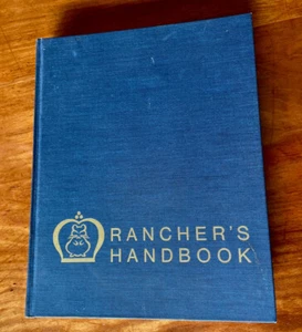 RANCHER'S HANDBOOK EMPRESS CHINCHILLA BREEDERS FUR FARMING 1969 HC BOOK - Picture 1 of 9