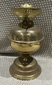 TWIN BURNER BRASS OIL LAMP MADE IN UK - Foto 1 di 19