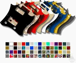 WD Custom Pickguard For Gibson 2014 Limited Edition Exclusive Run SG 24 Fret ... - Picture 1 of 97