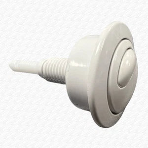 Siamp Optima 49 Toilet Push Button Dual Flush Water Saving White Wickes - Picture 1 of 10