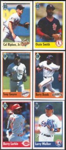 Ozzie Smith #63 1995 Panini sticker