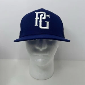 Perfect Game Baseballmütze blau Palmblätter nicht verstellbar 7 1/2 New Era - Bild 1 von 6