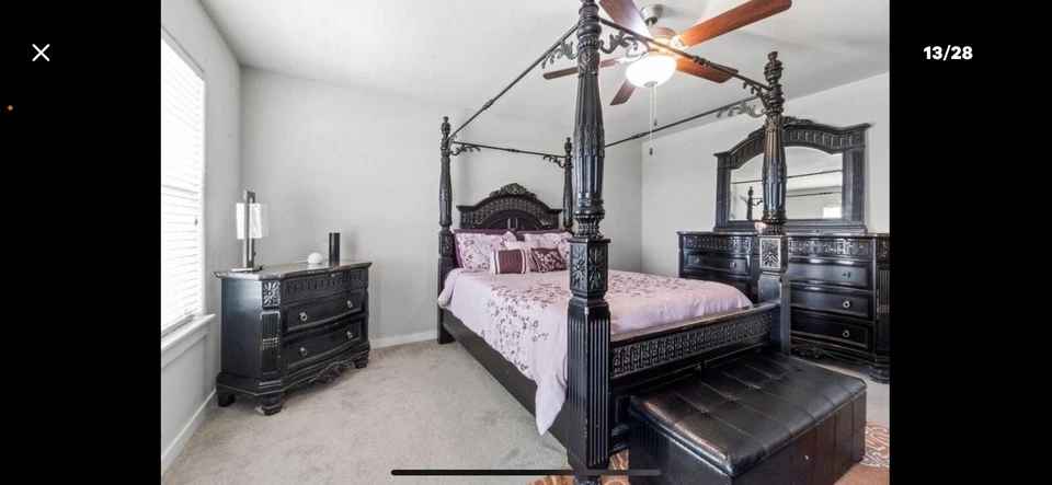 Britannia Rose Bedroom Set - Image 1 of 4