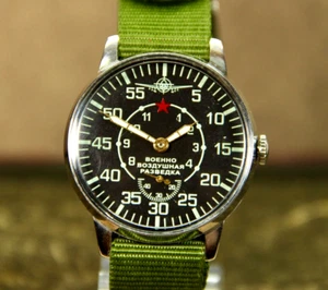 Soviet watch Pobeda Military watch Men's Mechanical watch USSR - Picture 1 of 22