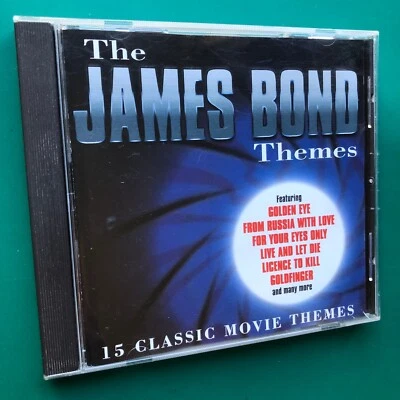 JAMES BOND THEMES Pop Film Soundtracks CD Moonraker OHMSS Thunderball Goldfinger - Image 1 of 4