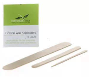Combined Wax Applicators (5 Eyebrow, 5 Facial, 5 Body) - Picture 1 of 3