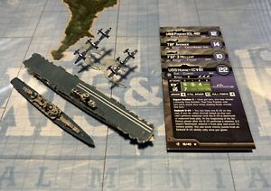 Axis & Allies - War At Sea - USS Hornet America Navy Collection
