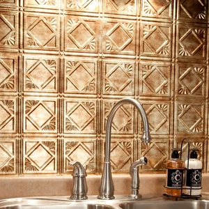 Fasade 18in x 24in Traditional Style/Pattern #4 Backsplash Panel - Picture 1 of 47